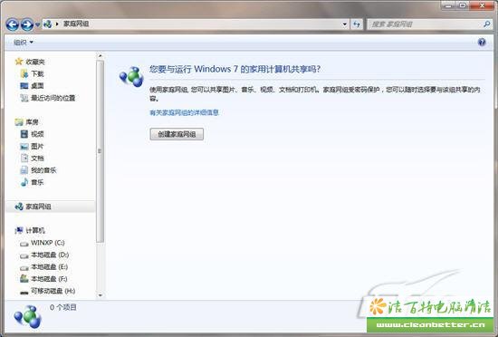 教你玩转Windows 7家庭网络共享