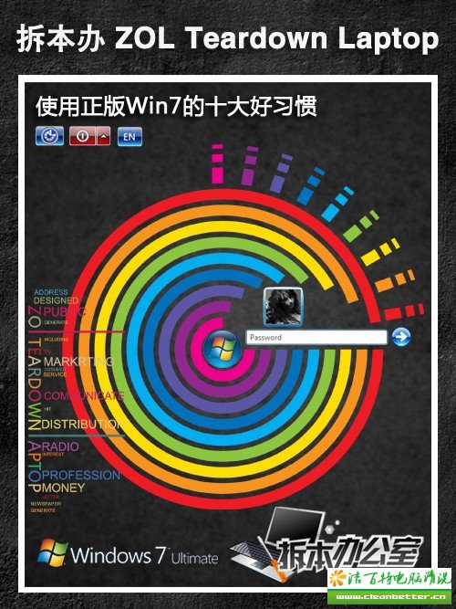 用正版Win7的十大好习惯 你知道几个？ 