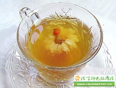 喝一杯杞菊决明子茶